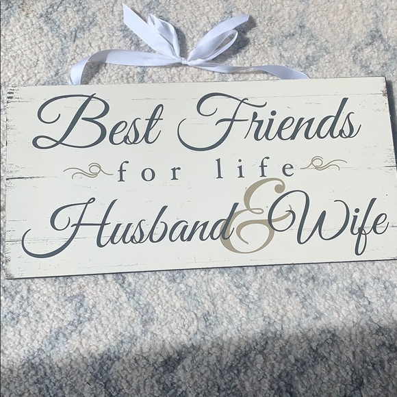 Wedding/Decorative Sign - Picture 2 of 2